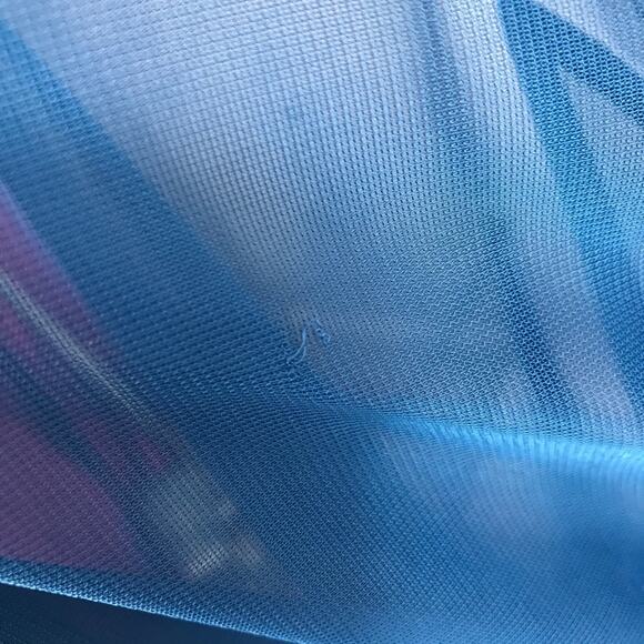 Adrianna Papell Occasions Blue Rushed Gown Dress  Jewels size 6 - Picture 13 of 14